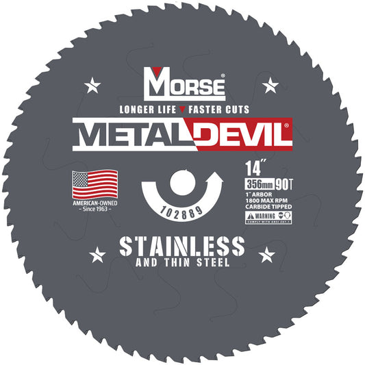 Metal Devil Stainless and Thin Steel Blade