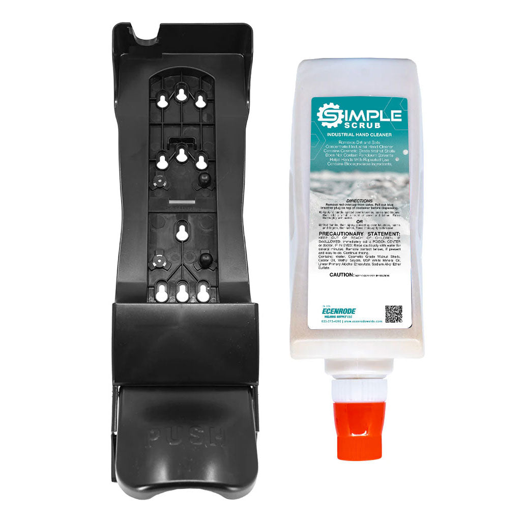 SIMPLE SCRUB INDUSTRIAL HAND CLEANER – HALF FILLED 2.5L (120 FL OZ) INCLUDES FREE DISPENSER