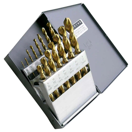 15PC CLE-LINE® JOBBER LENGTH DRILL BIT SET 1/16-1/2X32 Index