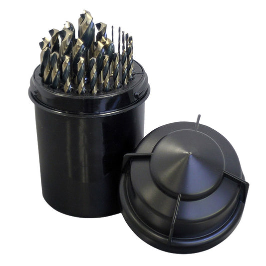 29PC CLE-LINE® DRILL BIT SET 1/16-1/2X64th Bit Barrel