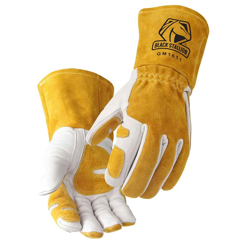 Black Stallion Cowhide MIG Welding Gloves GM1611