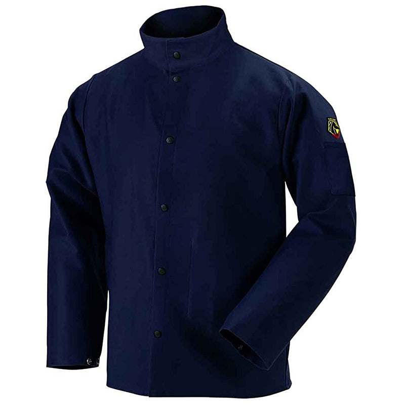 Navy Black Stallion Welding Jacket