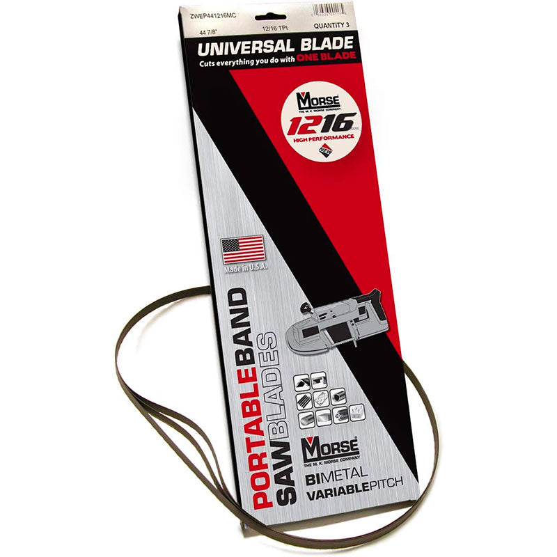 MK Morse 1216 Portable bandsaw blades