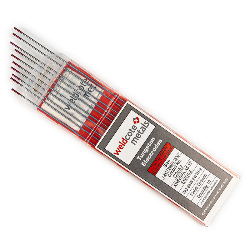 Weldcote 2% Thoriated Tungsten Electrode