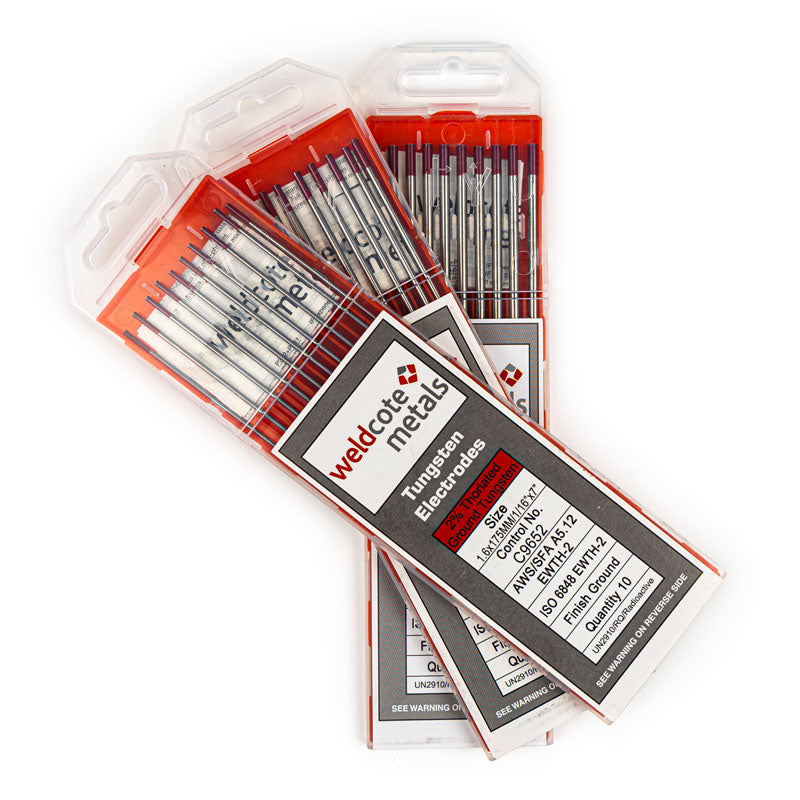 Weldcote 2% Thoriated Tungsten Electrode