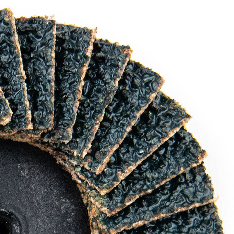 Wrenna Abrasives® 2" Roll-On 36 Grit Mini Flap Disc Type 27 Zirconia