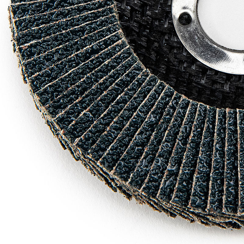 Wrenna Abrasives® 4-1/2" x 5/8" Flap Disc Type 27 Zirconia