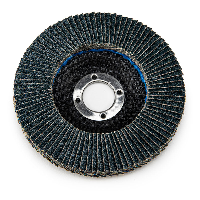 Wrenna Abrasives® 4-1/2" x 5/8" Flap Disc Type 27 Zirconia