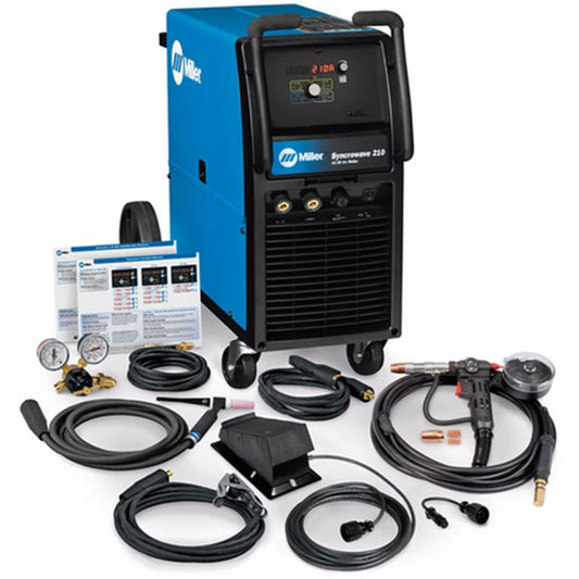 Miller Syncrowave 210 AC/DC TIG Welder with MIG Spoolmate 150 (951684)