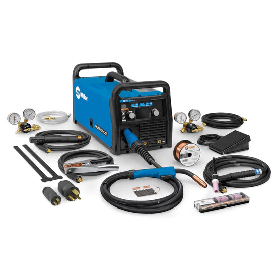 Miller Multimatic 215 All-in-One Multiprocess Welder Includes TIG Kit (951674)