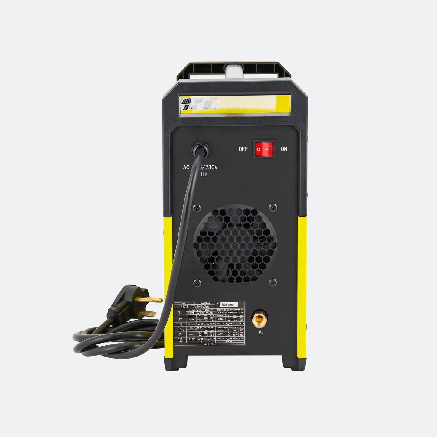 TIGACDC200GD with CK17 TIG Torch L12003