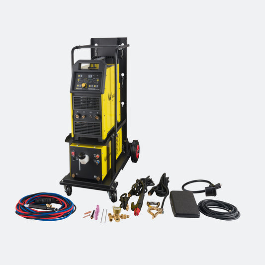 TIGACDC250GD with Cart, Cooler, and CK20 TIG Torch - Complete Package SP2005