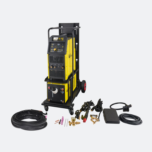 TIGACDC250GD with Cart, Cooler, and TIG20 TIG Torch - Complete Package SP2004