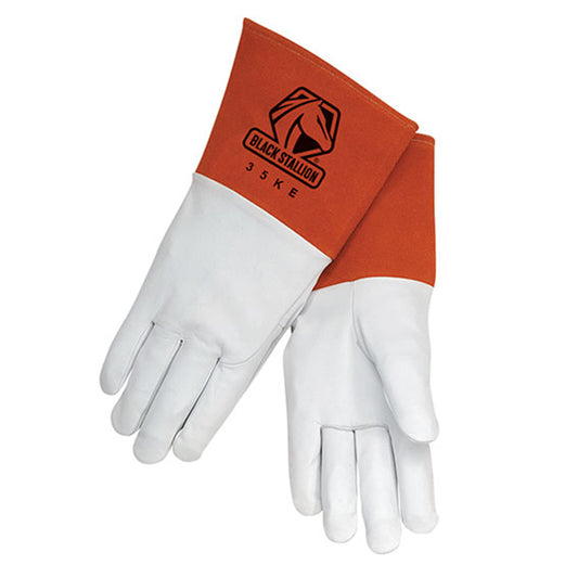 35KF Pearl White Kidskin TIG Glove