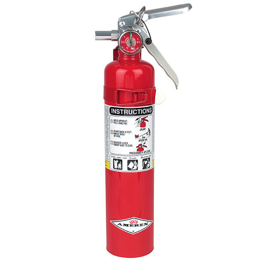 Amerex 2.5lb ABC Fire Extinguisher B417T with Vehicle Bracket